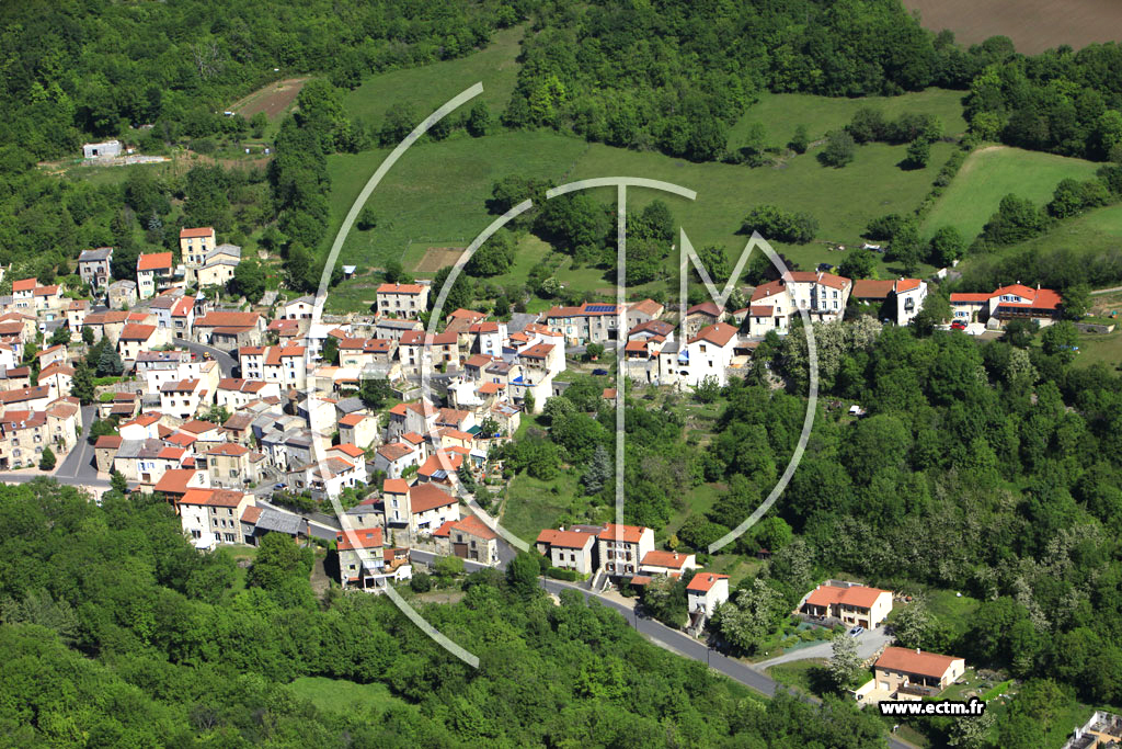 Photo arienne de Saint-Saturnin (Chadrat)