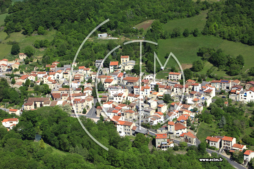 Photo arienne de Saint-Saturnin (Chadrat)