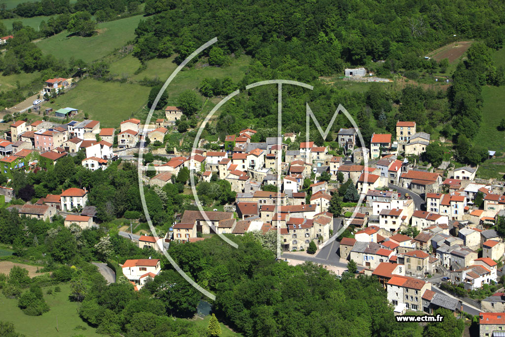 Photo arienne de Saint-Saturnin (Chadrat)
