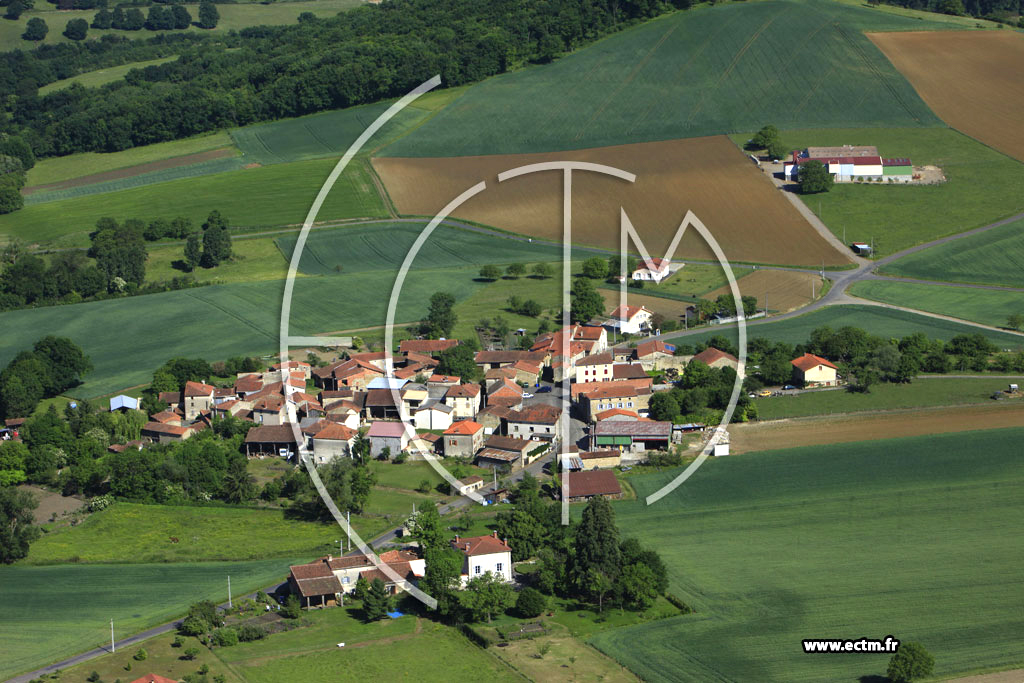 Photo arienne de Glaine-Montaigut (Les Vegheants)
