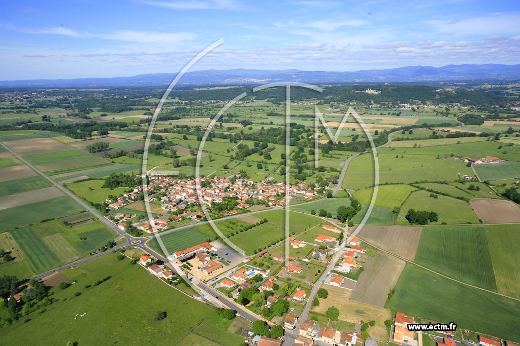 Photo arienne de Moissat (Moissat-Bas)