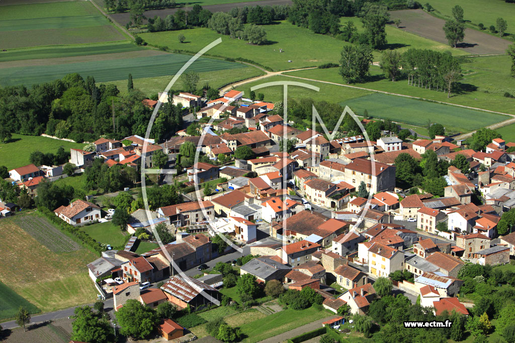 Photo arienne de Moissat (Moissat-Bas)