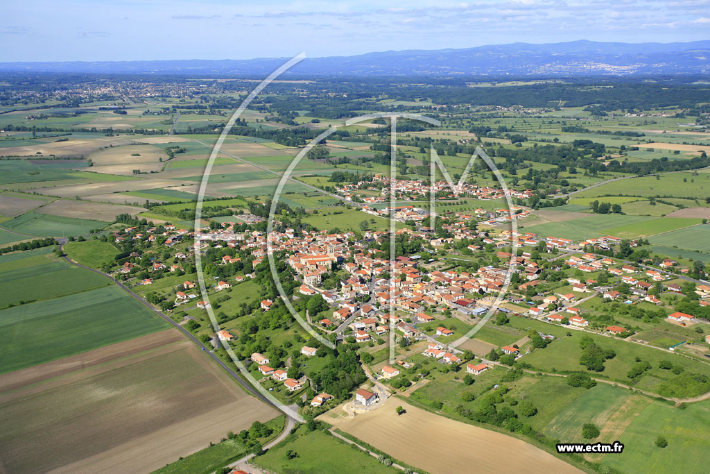 Photo arienne de Moissat (Moissat-Haut)