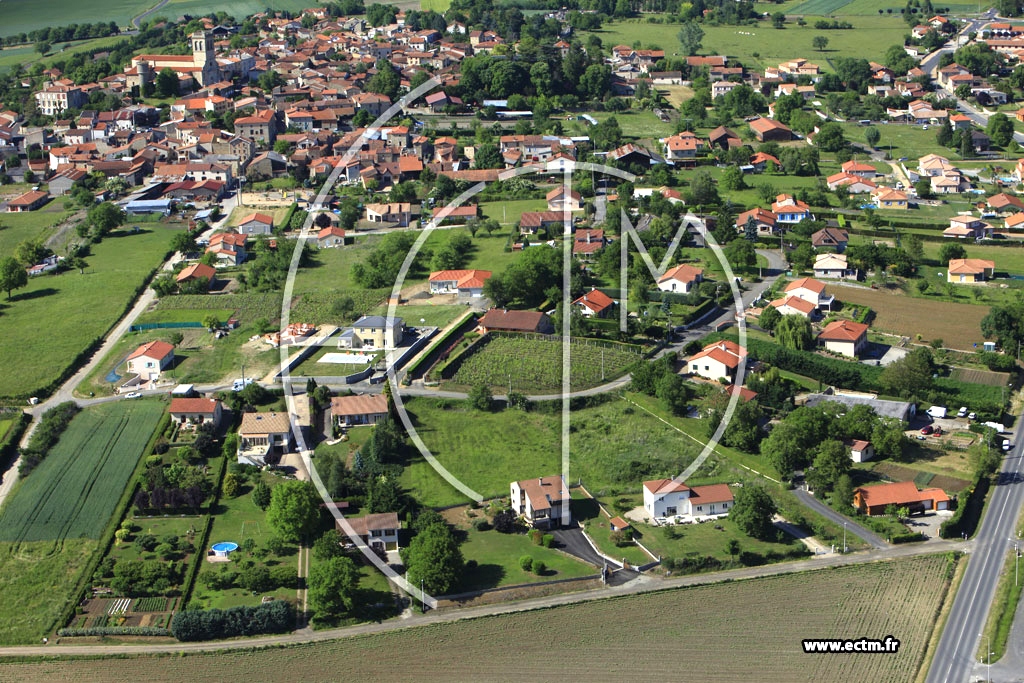 Photo arienne de Moissat (Moissat-Haut)