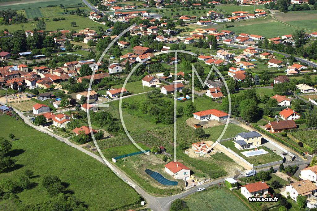 Photo arienne de Moissat (Moissat-Haut)