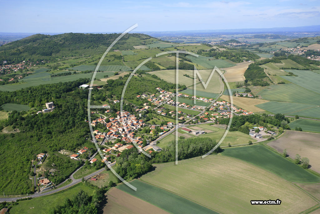 Photo arienne de Saint-Bonnet-ls-Allier