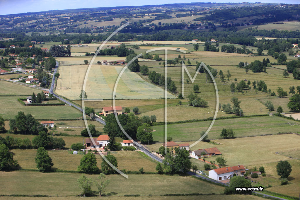Photo arienne de Briennon (Les Communes)