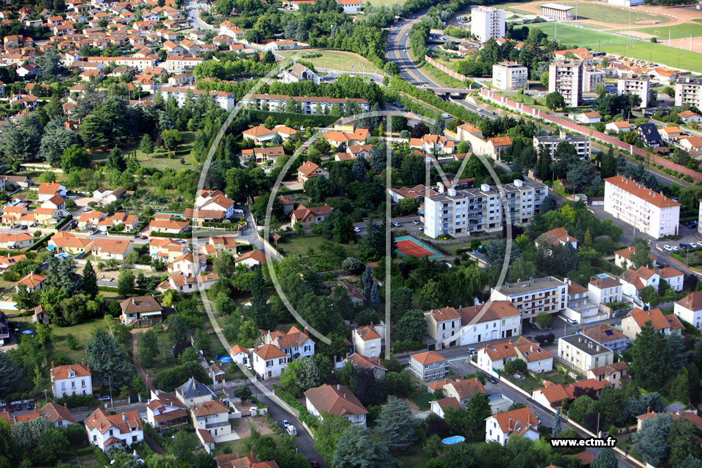 Photo arienne de Riorges