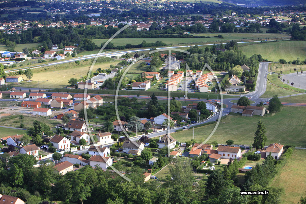Photo arienne de Riorges (Le Marclet)