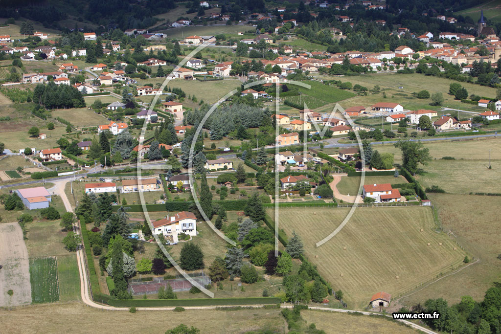 Photo arienne de Saint-Andr-d'Apchon