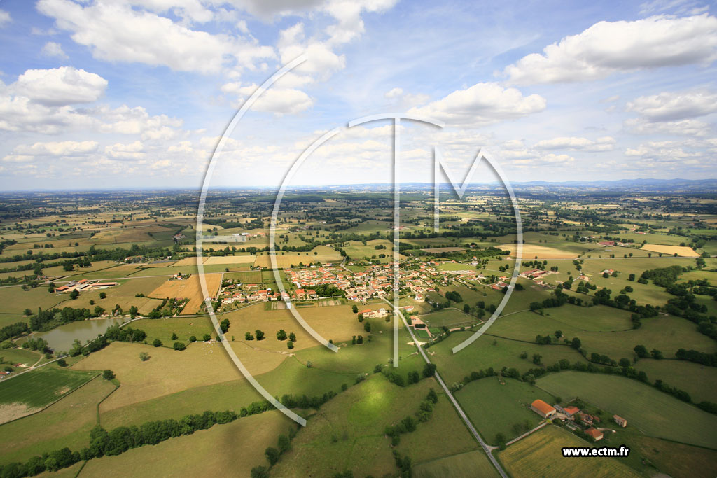 Photo arienne de Saint-Forgeux-Lespinasse