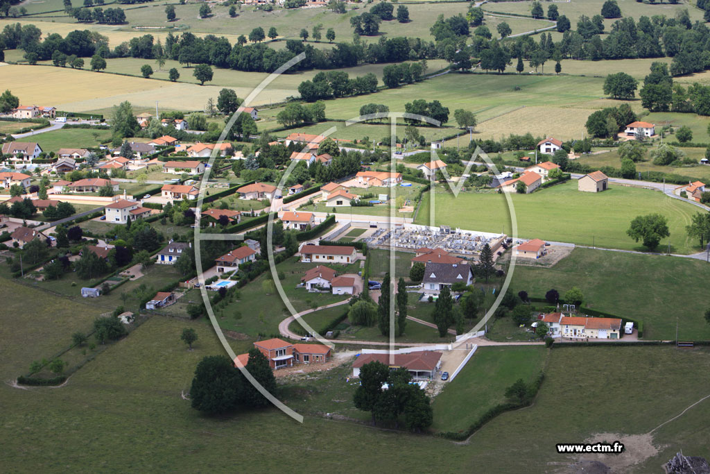Photo arienne de Saint-Forgeux-Lespinasse