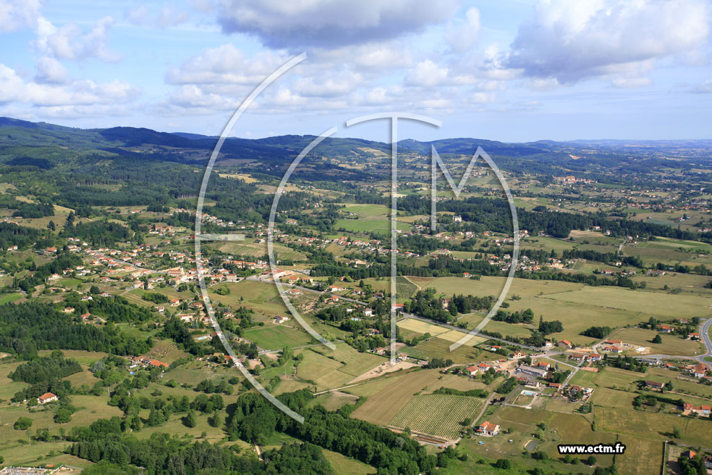 Photo arienne de Saint-Haon-le-Vieux