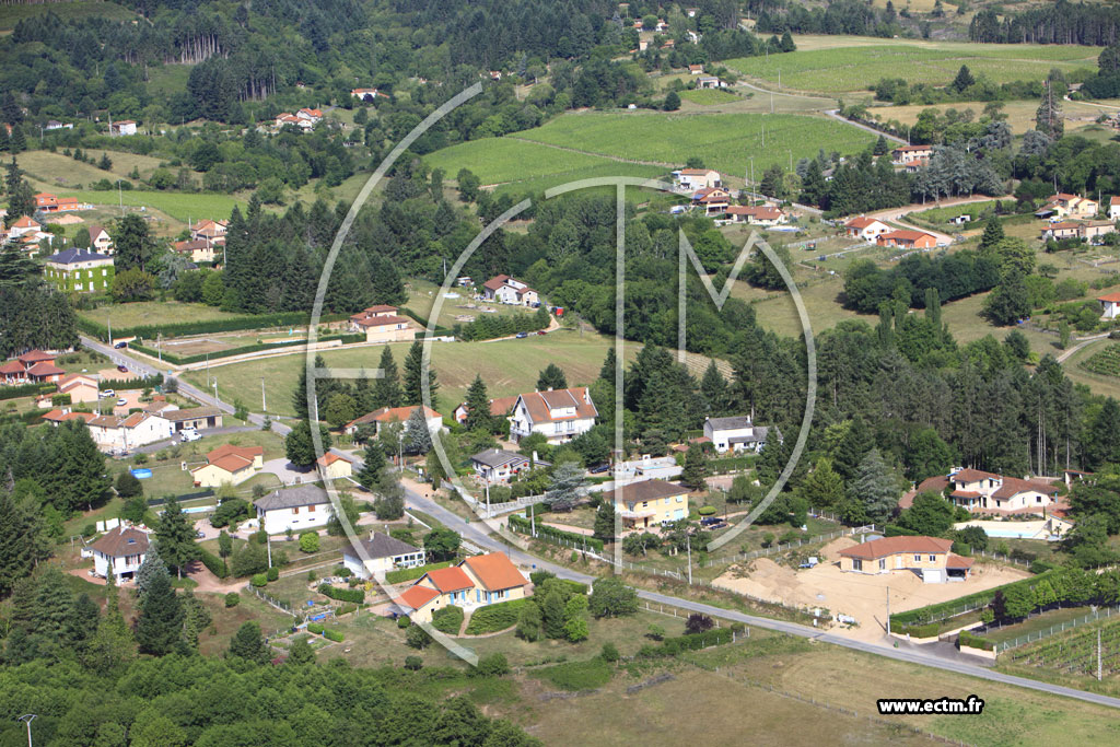 Photo arienne de Saint-Haon-le-Vieux