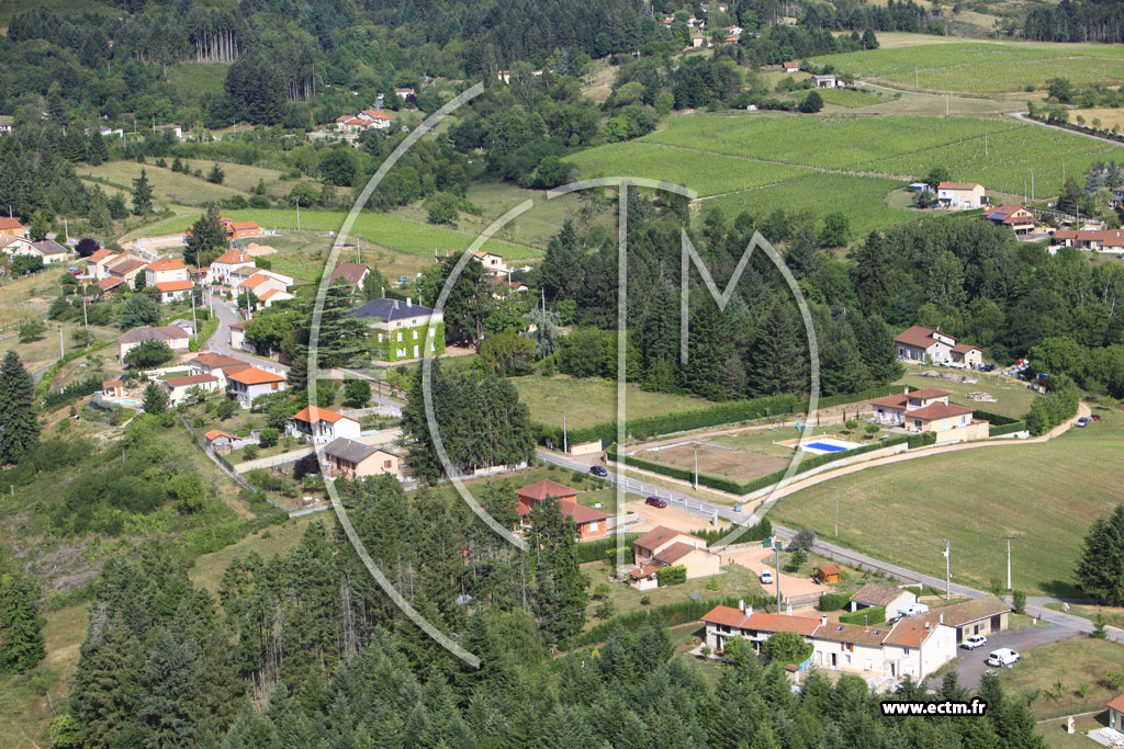 Photo arienne de Saint-Haon-le-Vieux