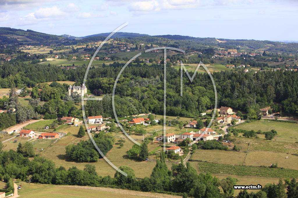 Photo arienne de Saint-Haon-le-Vieux