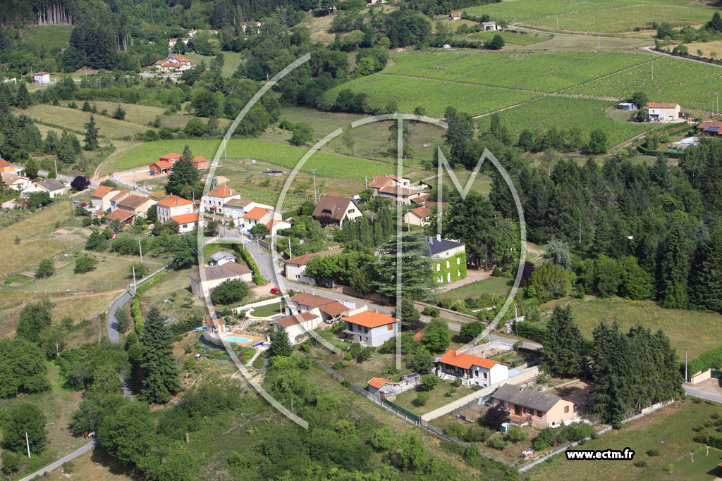 Photo arienne de Saint-Haon-le-Vieux