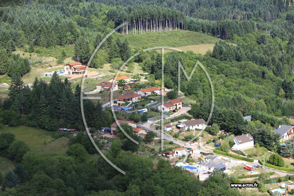 Photo arienne de Saint-Haon-le-Vieux