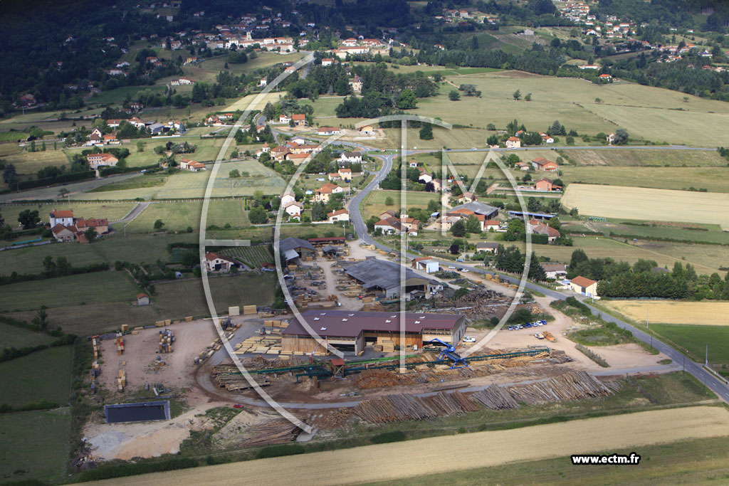 Photo arienne de Saint-Haon-le-Vieux