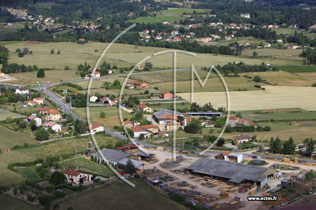 Photo arienne de Saint-Haon-le-Vieux