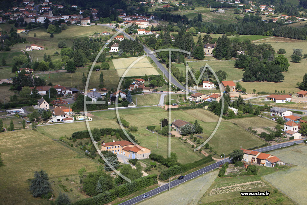 Photo arienne de Saint-Haon-le-Vieux
