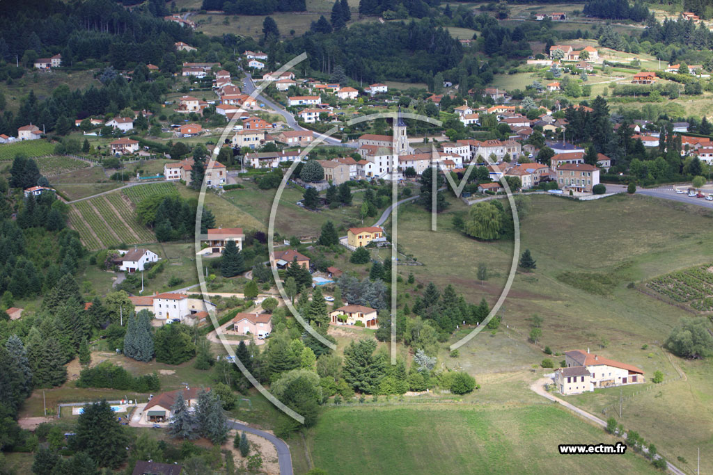 Photo arienne de Saint-Haon-le-Vieux