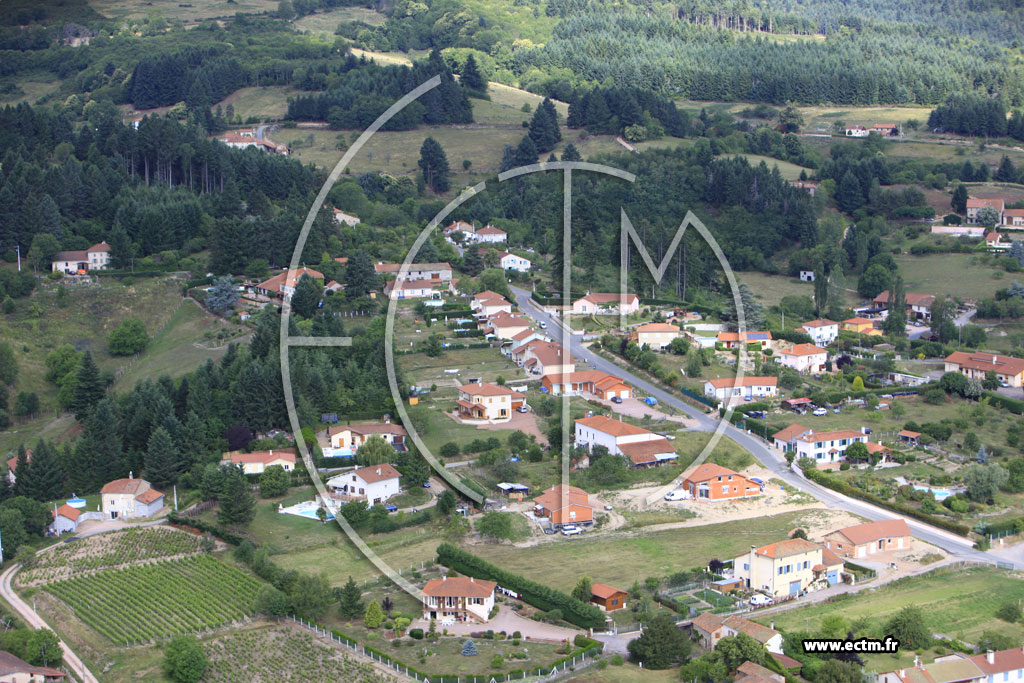 Photo arienne de Saint-Haon-le-Vieux