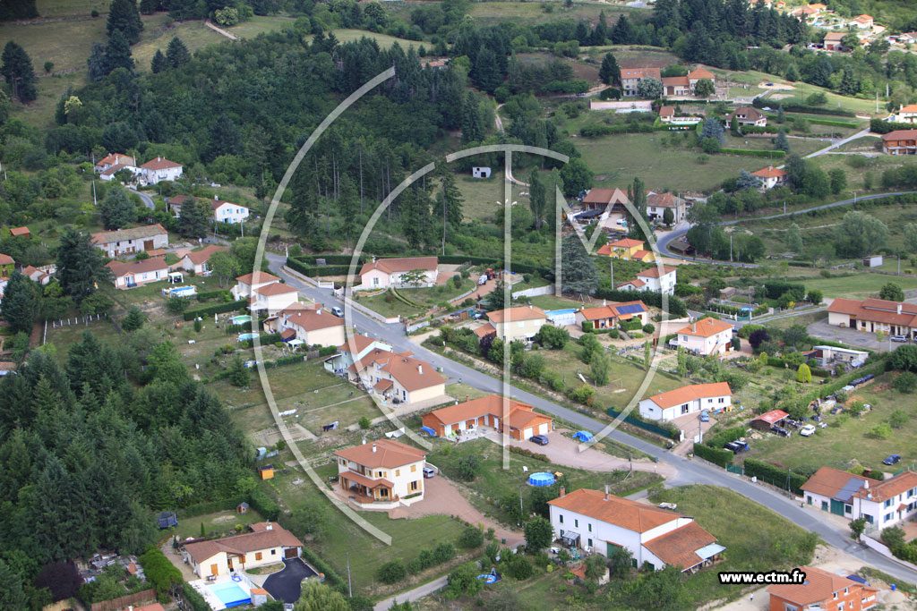 Photo arienne de Saint-Haon-le-Vieux