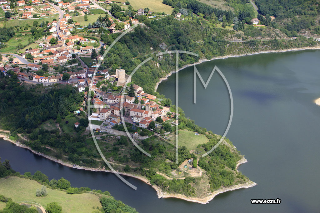Photo arienne de Saint-Jean-Saint-Maurice-sur-Loire