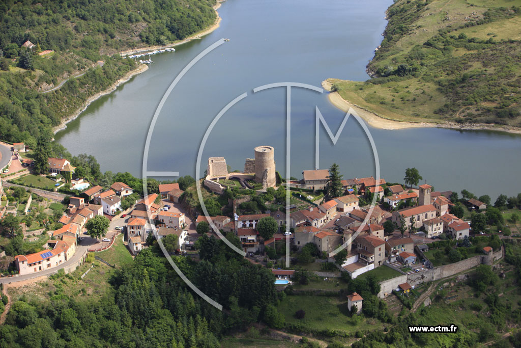 Photo arienne de Saint-Jean-Saint-Maurice-sur-Loire