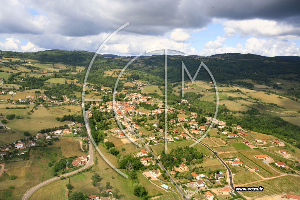 Photo arienne de Villemontais