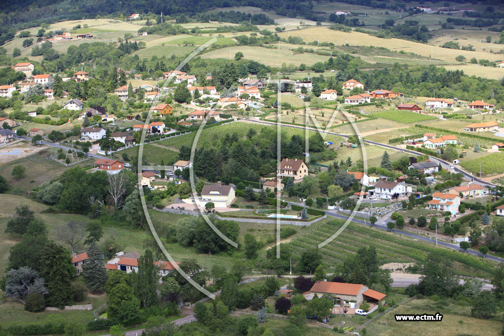Photo arienne de Villemontais