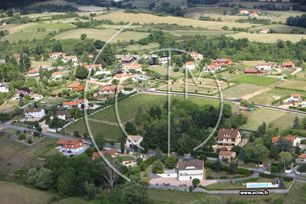 Photo arienne de Villemontais
