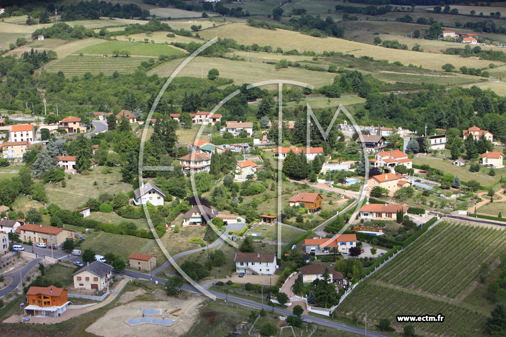 Photo arienne de Villemontais
