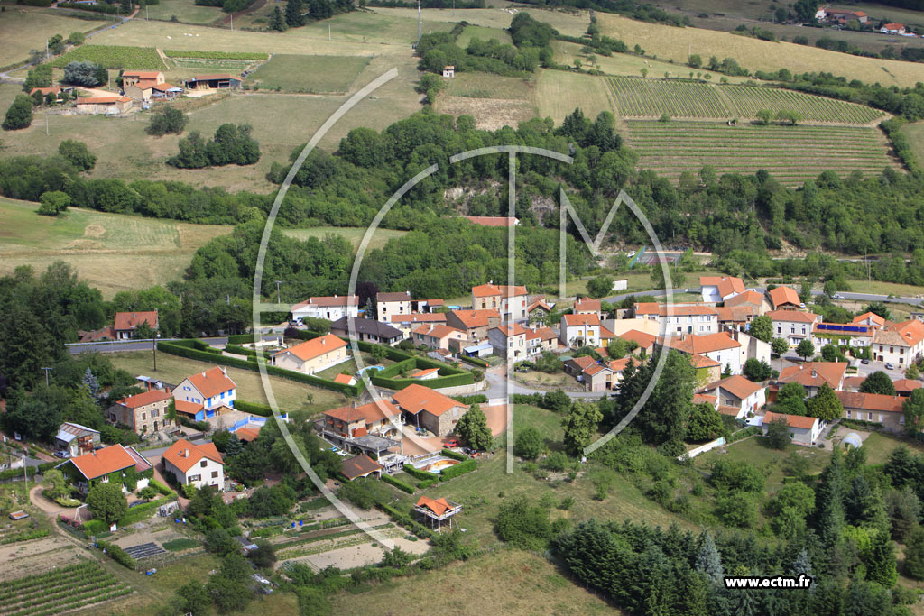 Photo arienne de Villemontais
