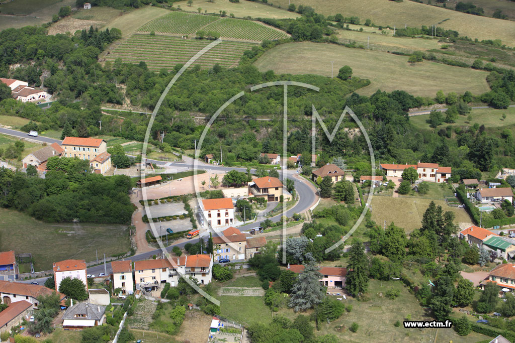 Photo arienne de Villemontais