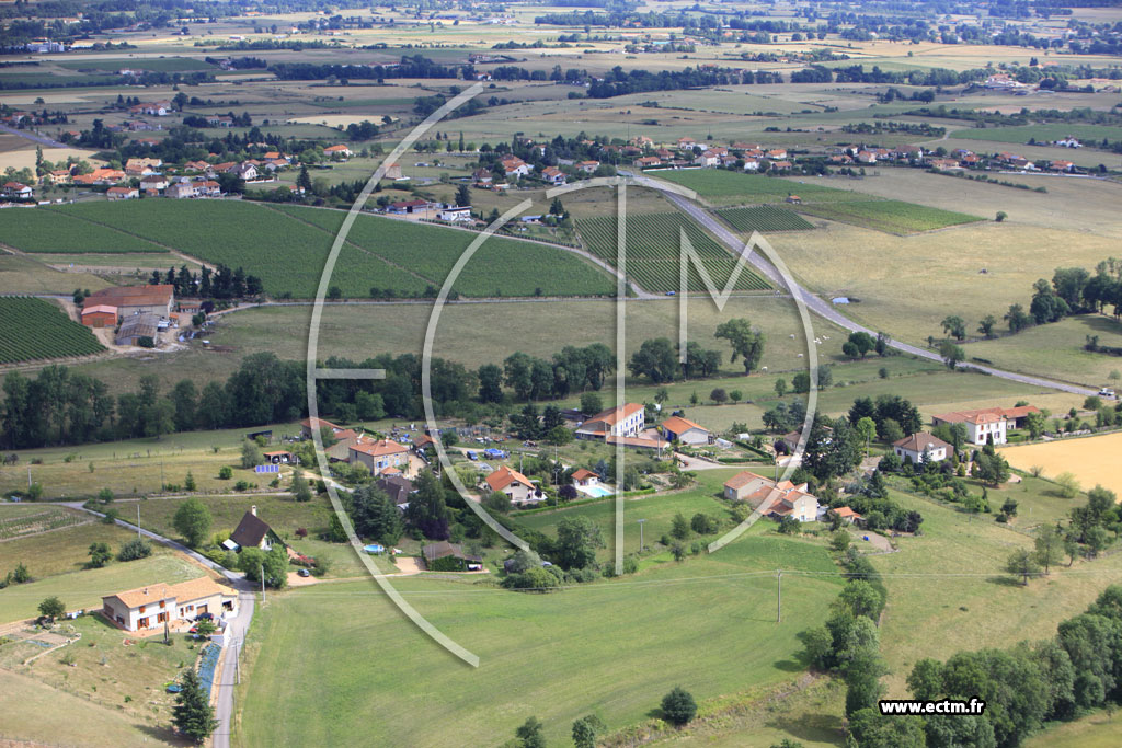 Photo arienne de Villemontais
