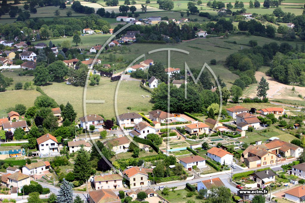 Photo arienne de Vougy