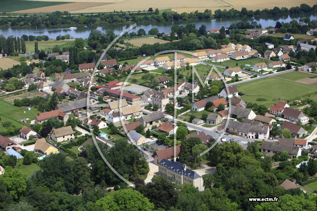 Photo arienne de Chtenoy-en-Bresse