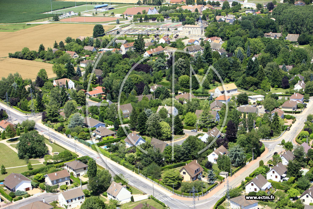 Photo arienne de Chtenoy-le-Royal