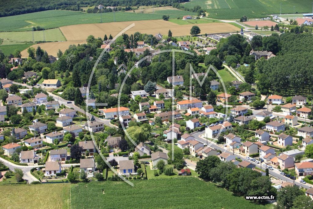 Photo arienne de Chtenoy-le-Royal