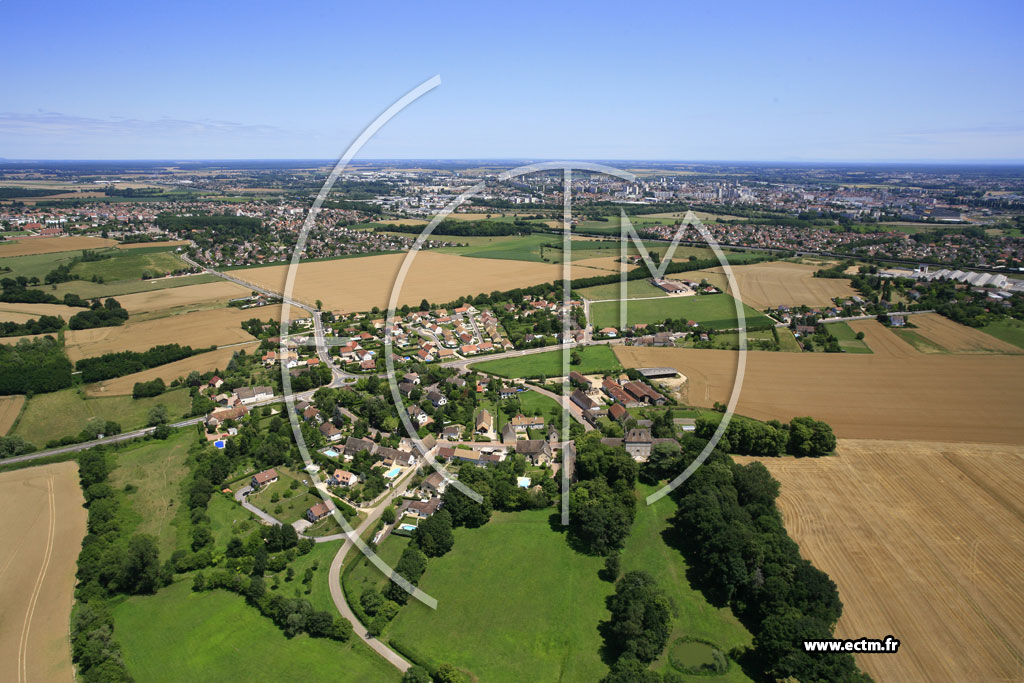 Photo arienne de Chtenoy-le-Royal (Vessey)