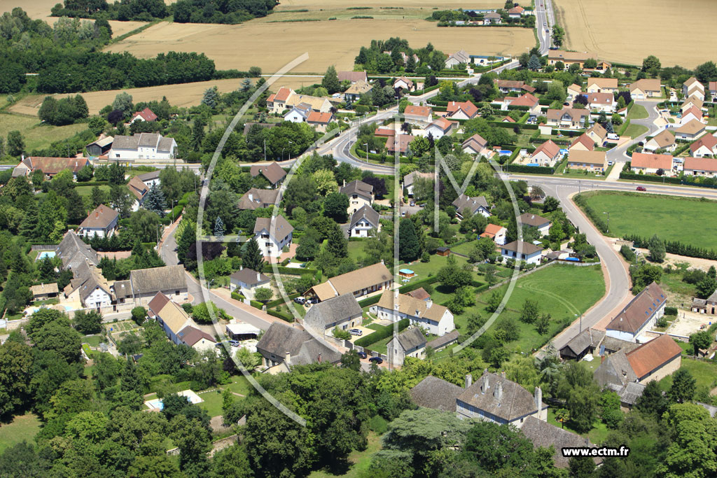 Photo arienne de Chtenoy-le-Royal (Vessey)