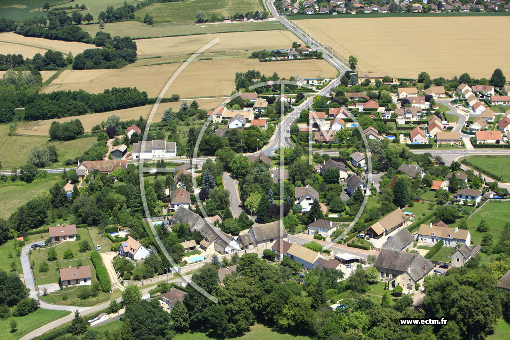 Photo arienne de Chtenoy-le-Royal (Vessey)