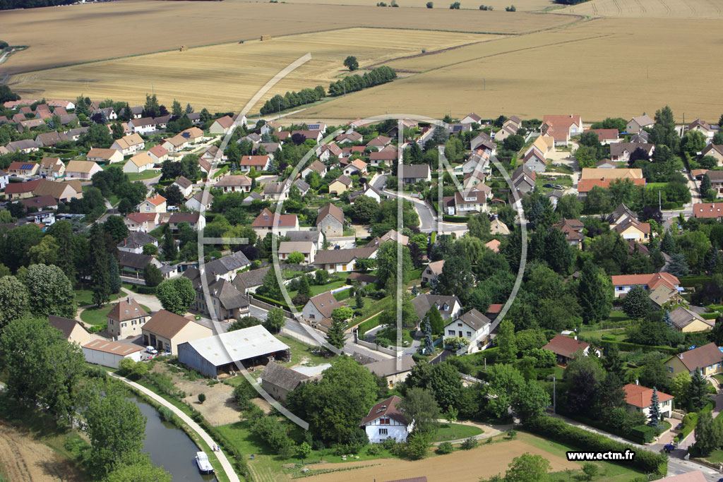 Photo arienne de Fragnes