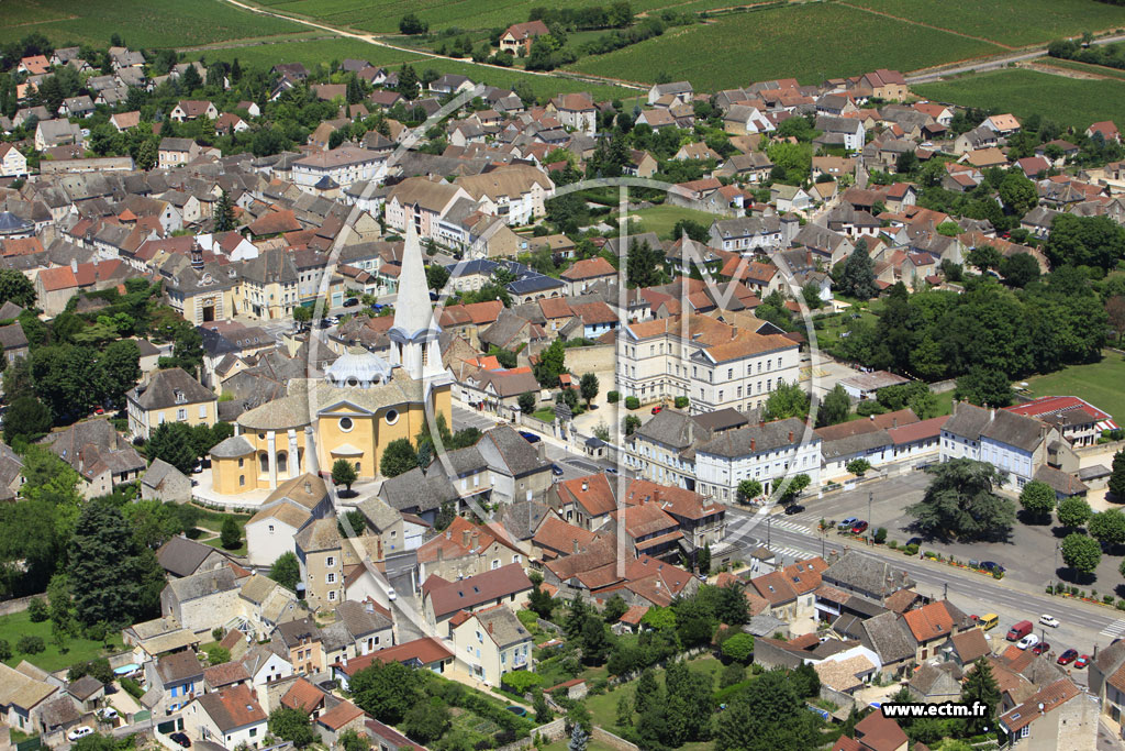 Photo arienne de Givry