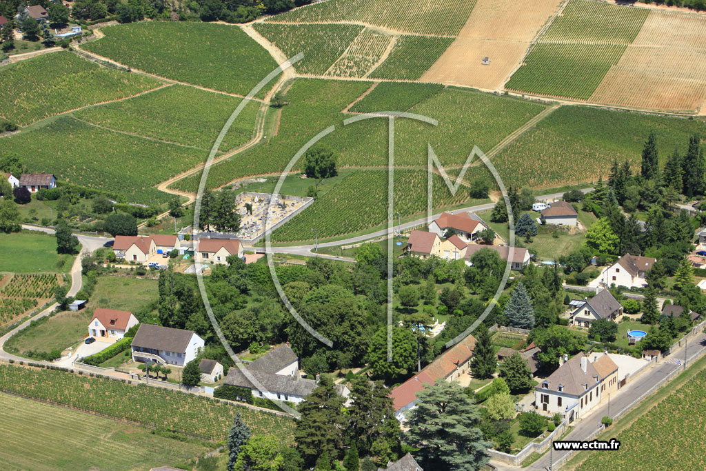Photo arienne de Givry (Poncey)