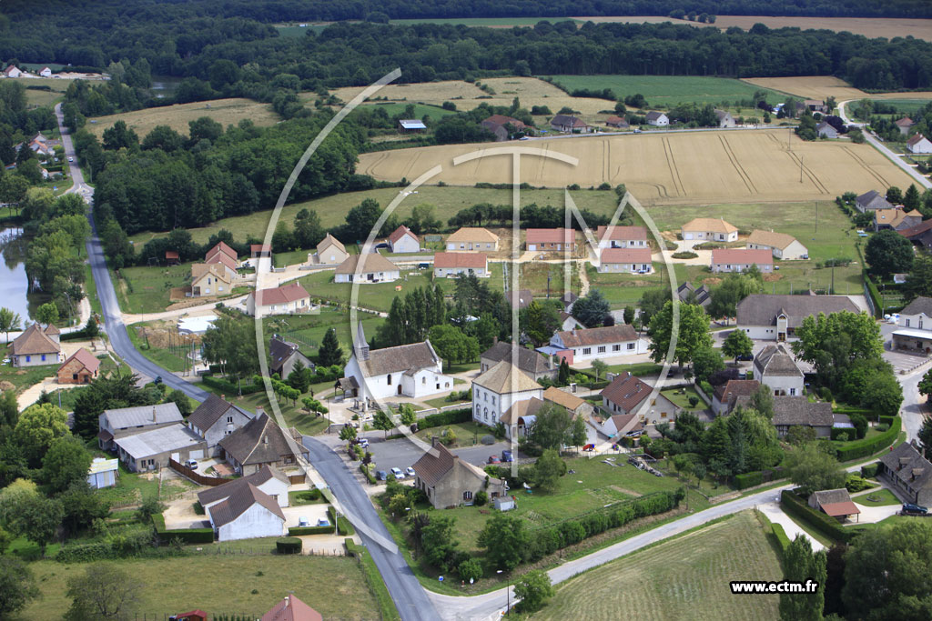 Photo arienne de L'Abergement-Sainte-Colombe