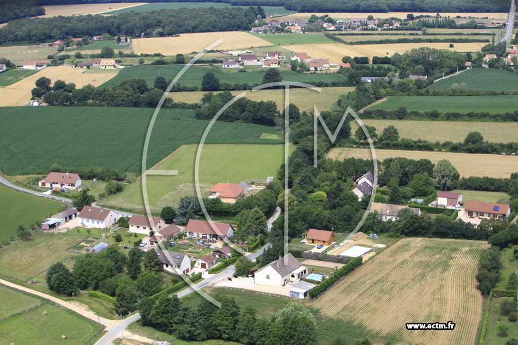 Photo arienne de L'Abergement-Sainte-Colombe