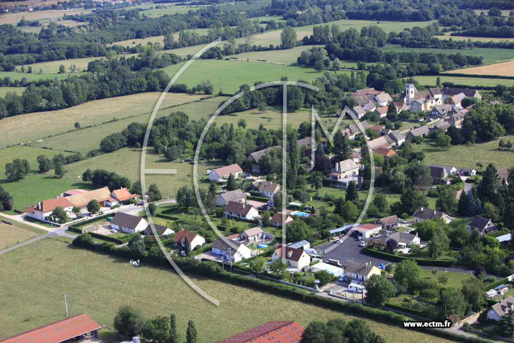 Photo arienne de Saint-Cyr
